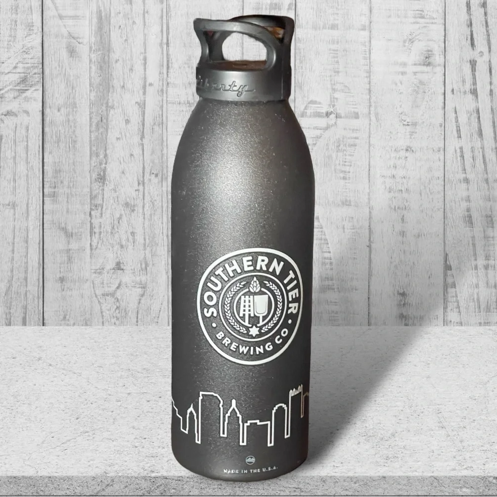 Liberty Southern Tier BPA Free Water Bottle with Cap, 24 Oz Aluminum Made in USA